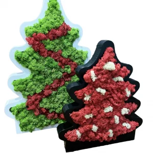Dekoračný Vianočný Stromček s Lišajníkom