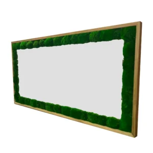 Machove Zrkadlo v Drevenom Rame