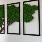 Triptych – 3-dielny obraz Strom s machom