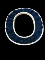 Drevené logo s machom