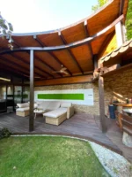 Machové panely s lišajníkom