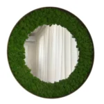 Okrúhle zrkadlo s mach Severský Lišajník – Nature Edition