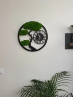 Eko Hodiny Strom s Lišajníkom
