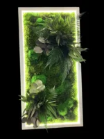 Machový obraz s osvetlením na mieru